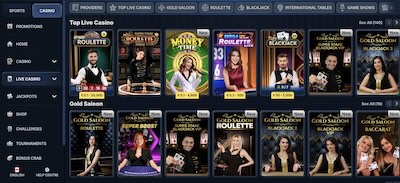 BetRepublic Live Casino