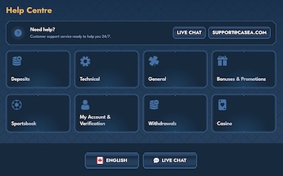 Casea Help Centre
