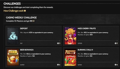 Godz Weekly Challenges