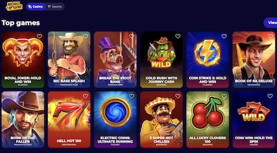 MoroSpin Top Games
