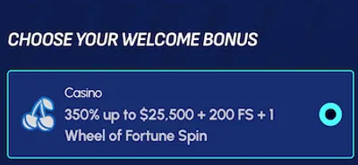 Claim a Welcome Bonus