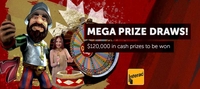 $120,000 Mega Prize Draw at Betsafe