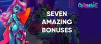 Epic Casombie Casino Now Open with 7 Bonuses to Choose From!