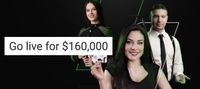 $160,000 Live Casino Tournaments at Unibet