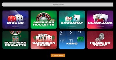 AnonCasino Original Games