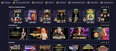 LolaJack Live Casino