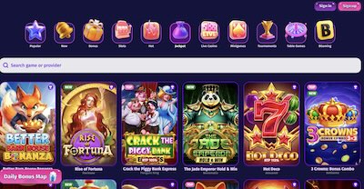 LollySpins Jackpot Lobby
