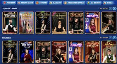 Pandido Live Casino
