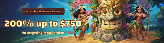 Tiki Casino Bonus