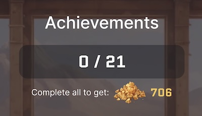 Wanted Win Achievements