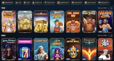 Wonderluck Game Lobby