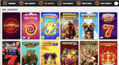 Wyns Casino Hot Jackpots