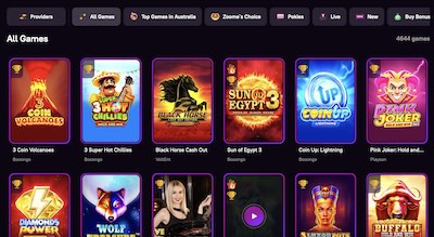 Zoome Game Library